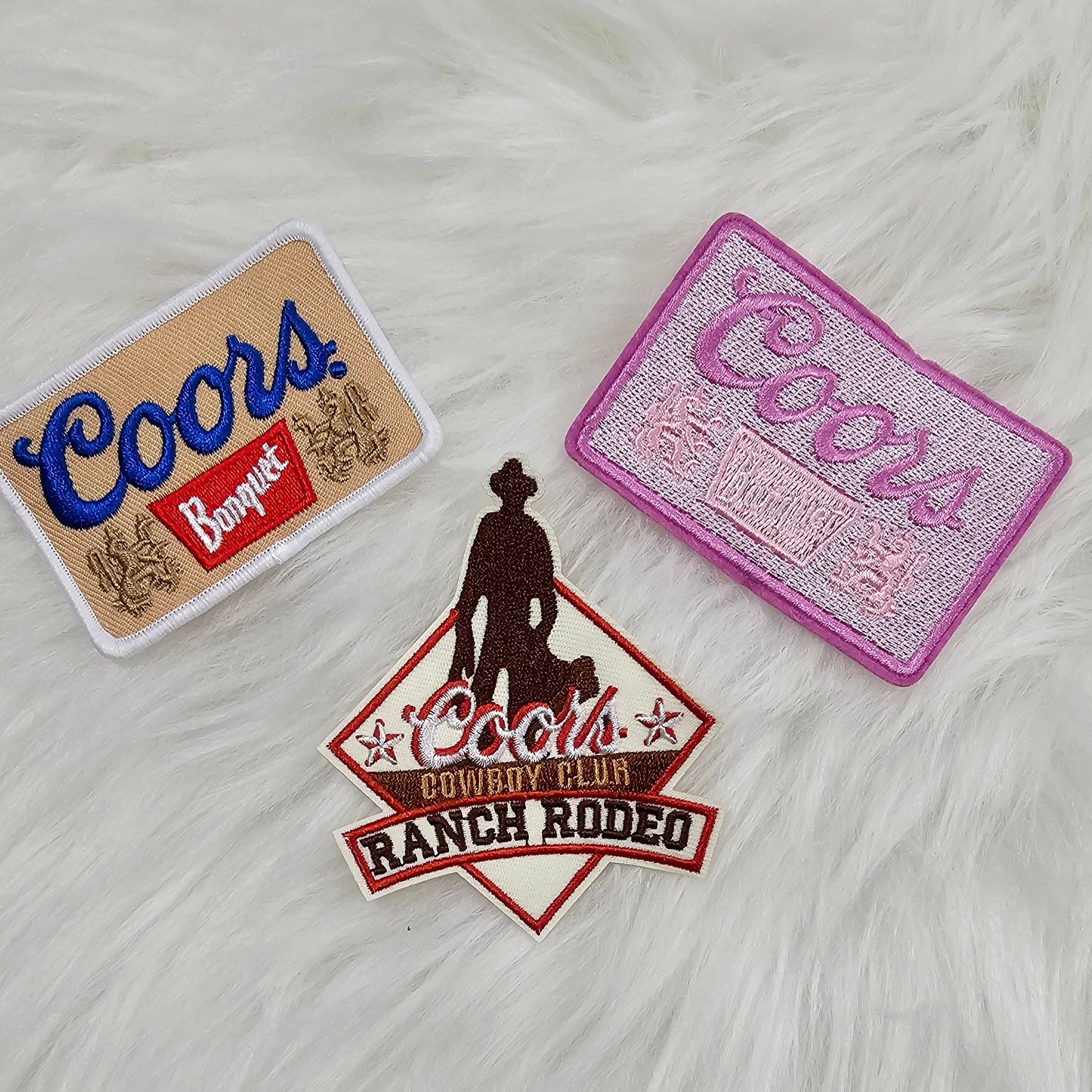 Western Beer Embroidery Beer Iron On Patch