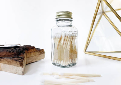 Variety Pack of Noble Fir Trees 2" White Match Jars