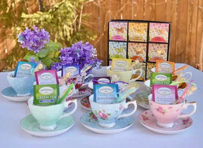 Mismatched teacups for Tea party, Catering, Celebrations