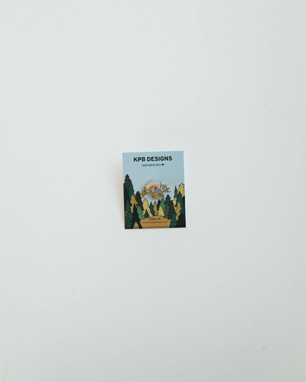 PNW Bear Enamel Lapel Pin