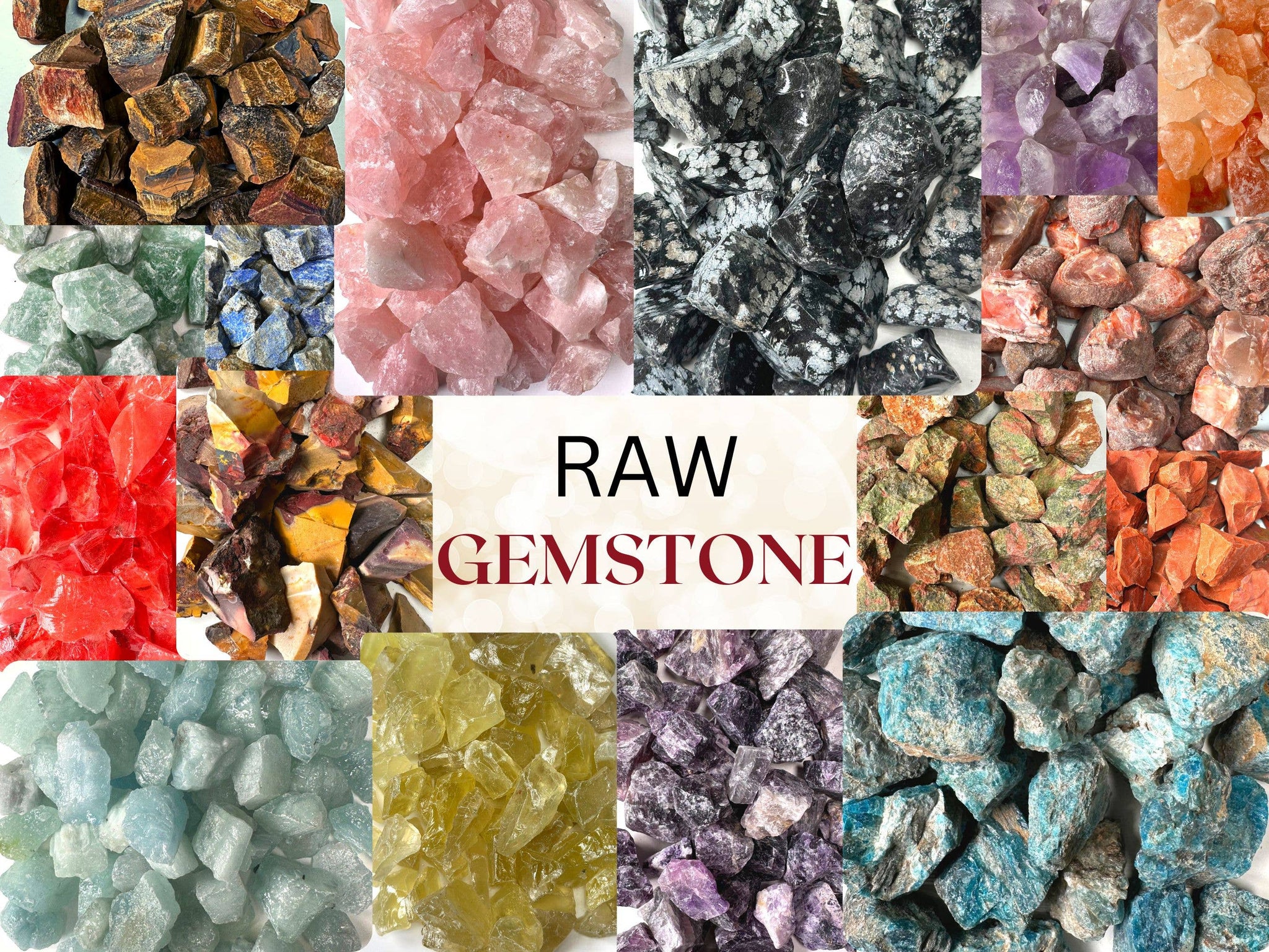 Authentic RAW CRYSTAL / RAW Stone / ROUGH CRYSTAL