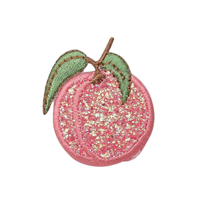 Peach - Glitter - Single - Shimmery Sparkle, Iron on Patch