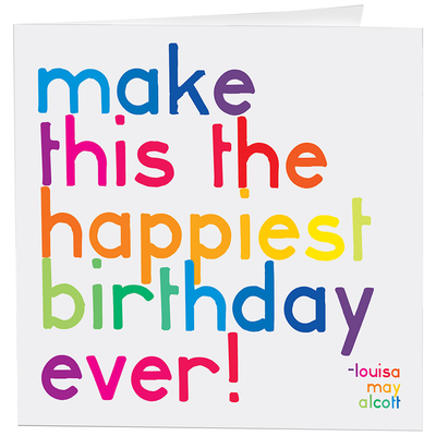 Cards - D216- Make This Happiest - Birthday - (Alcott)