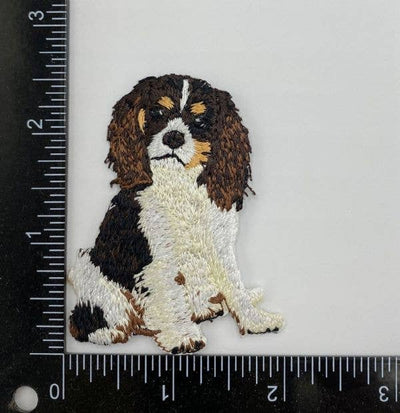 Cavalier King Charles Spaniel Puppy Dog Iron on Patch