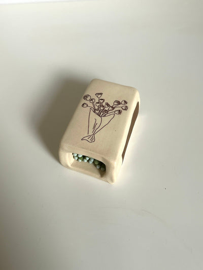 Handmade Rose Bouquet Matchbox 