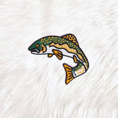 Fish Salt And Freshwater Embroidery Iron On Patch