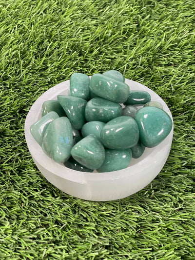 Tumbled GREEN AVENTURINE / GREEN AVENTURINE / GEMSTONE