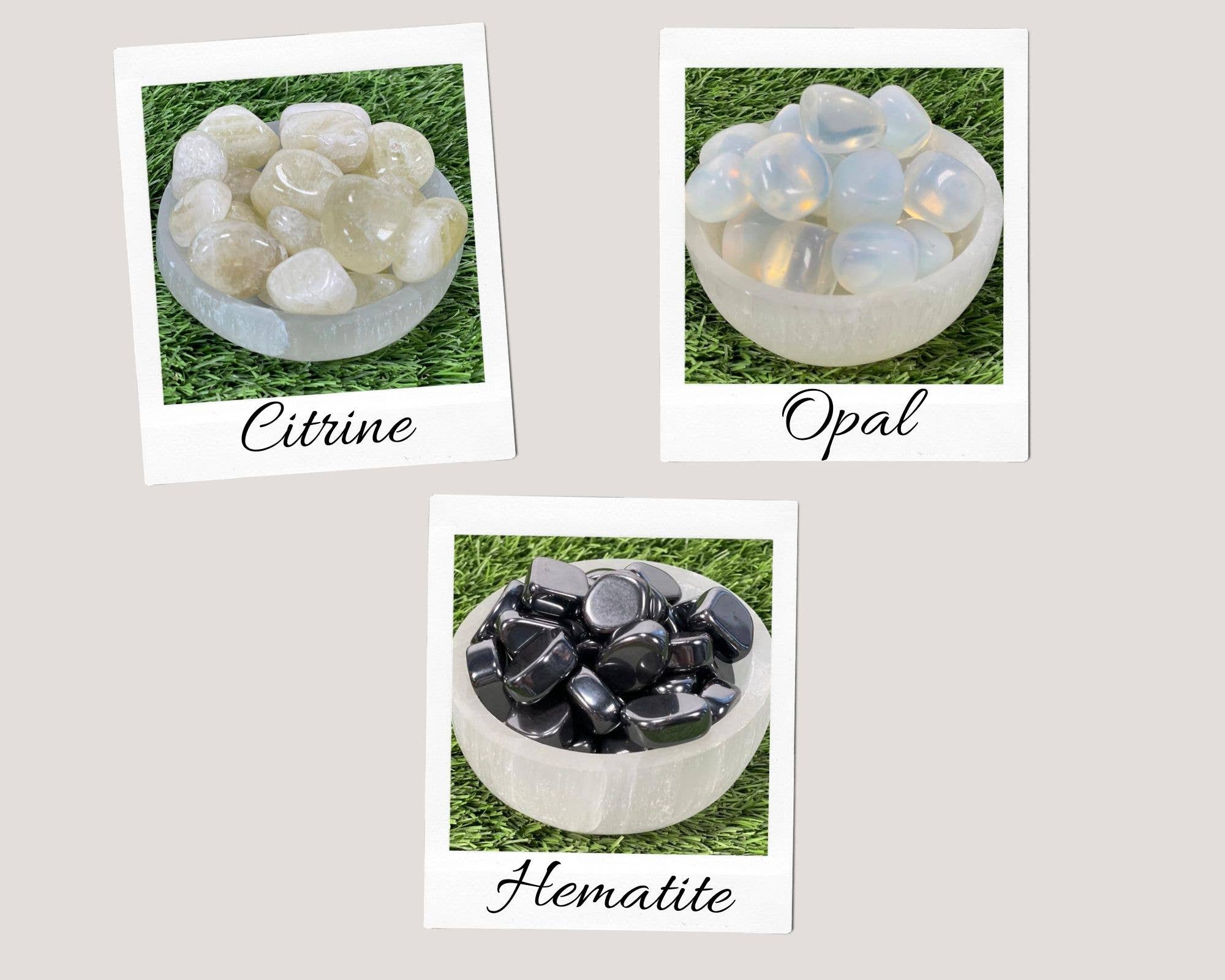 Authentic Tumbled Crystal / Tumbled Stone