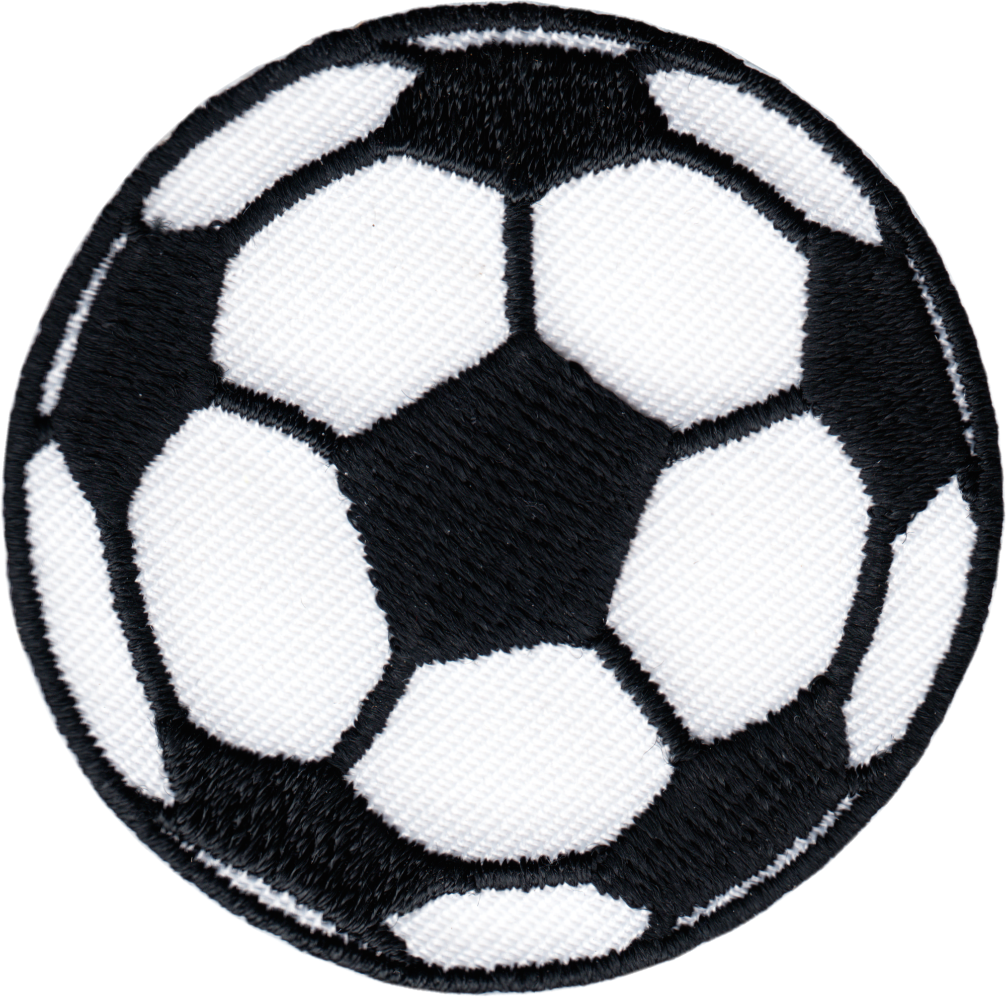 Patch - Soccer Ball - Two Size Options - 2" and 3.88"
