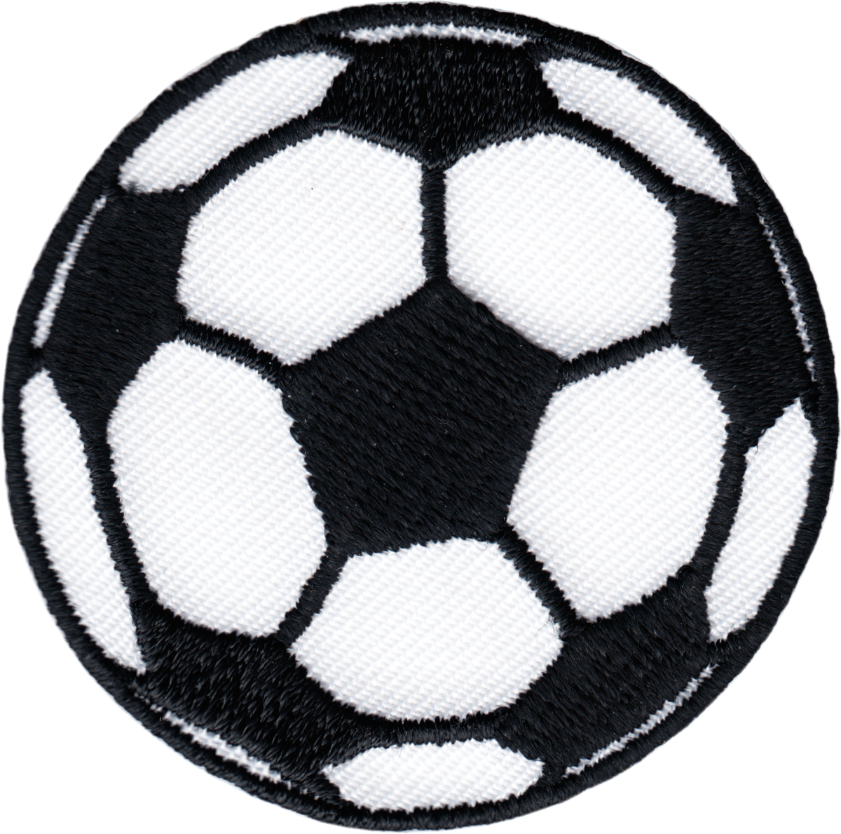 Patch - Soccer Ball - Two Size Options - 2" and 3.88"