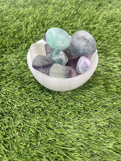 Tumbled FLUORITE / FLUORITE / FLUORITE CRYSTAL / GEMSTONE
