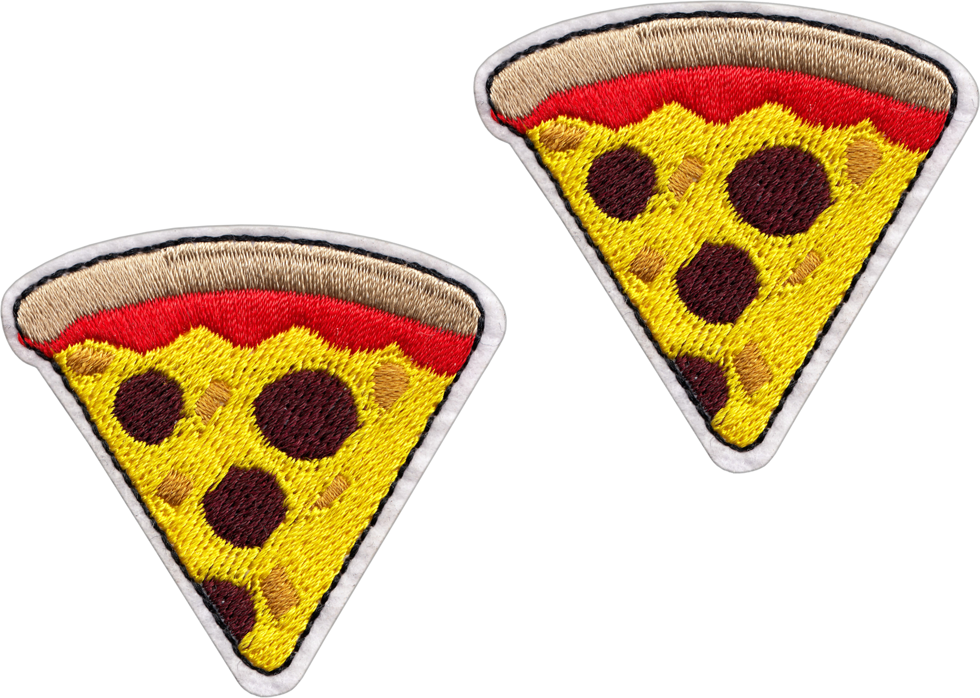 Patch - Pizza - Slice Of Pepperoni - Set Of Two