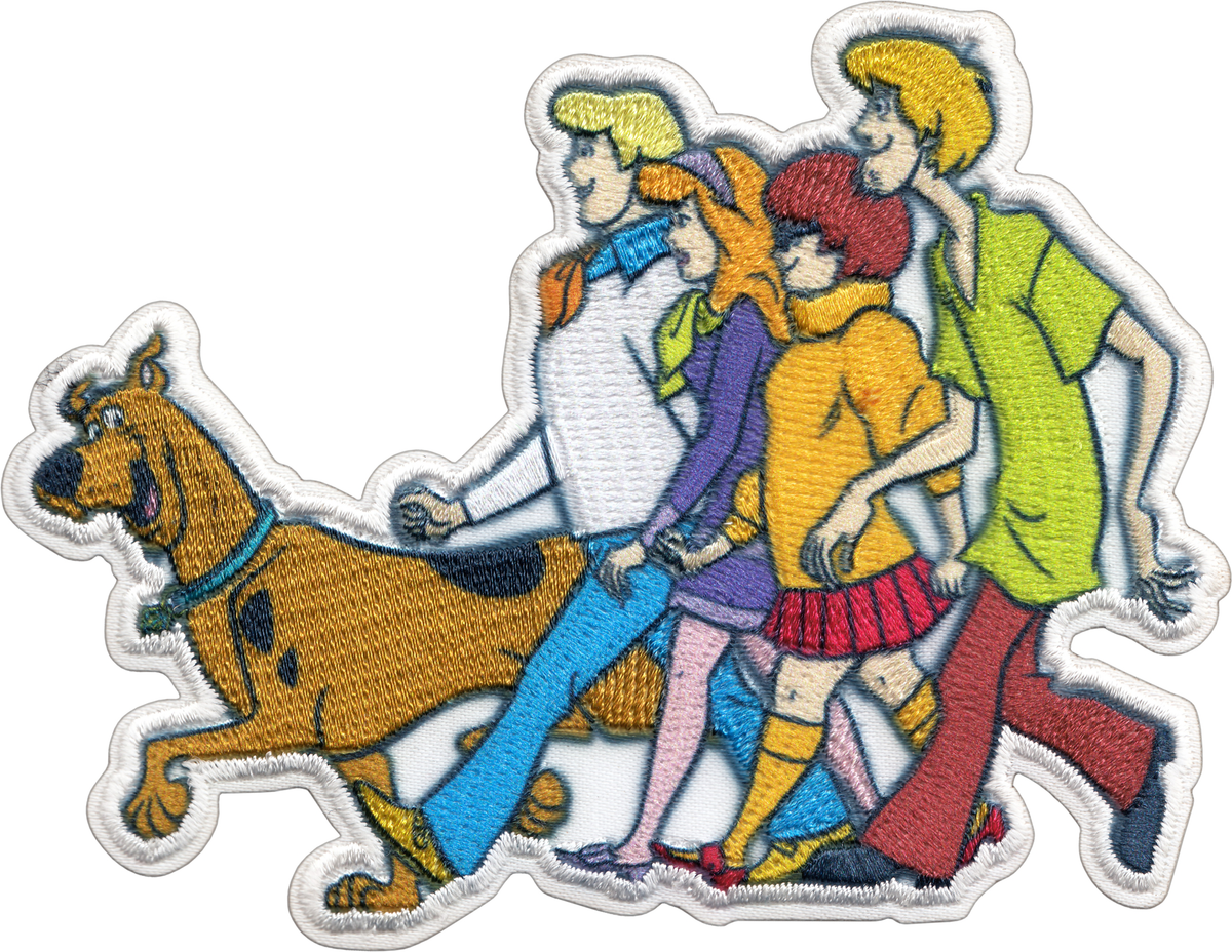 Patch - Scooby Doo - Group Shot - 1980s Funny Kids Cartoon