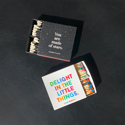 Matchboxes - X316 - Beauty In Being Kind (Walt Whitman)