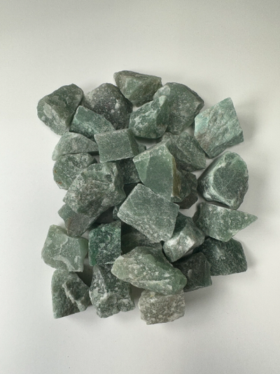 Green Aventurine RAW , 0.75"-1.25" Size, Wicca, Witchcraft.