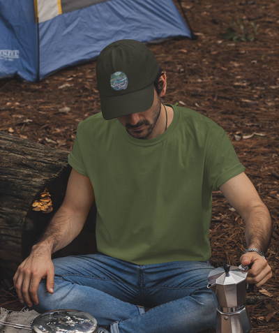 Keepin it Reel, Fishing, Embroidered Iron on Patch