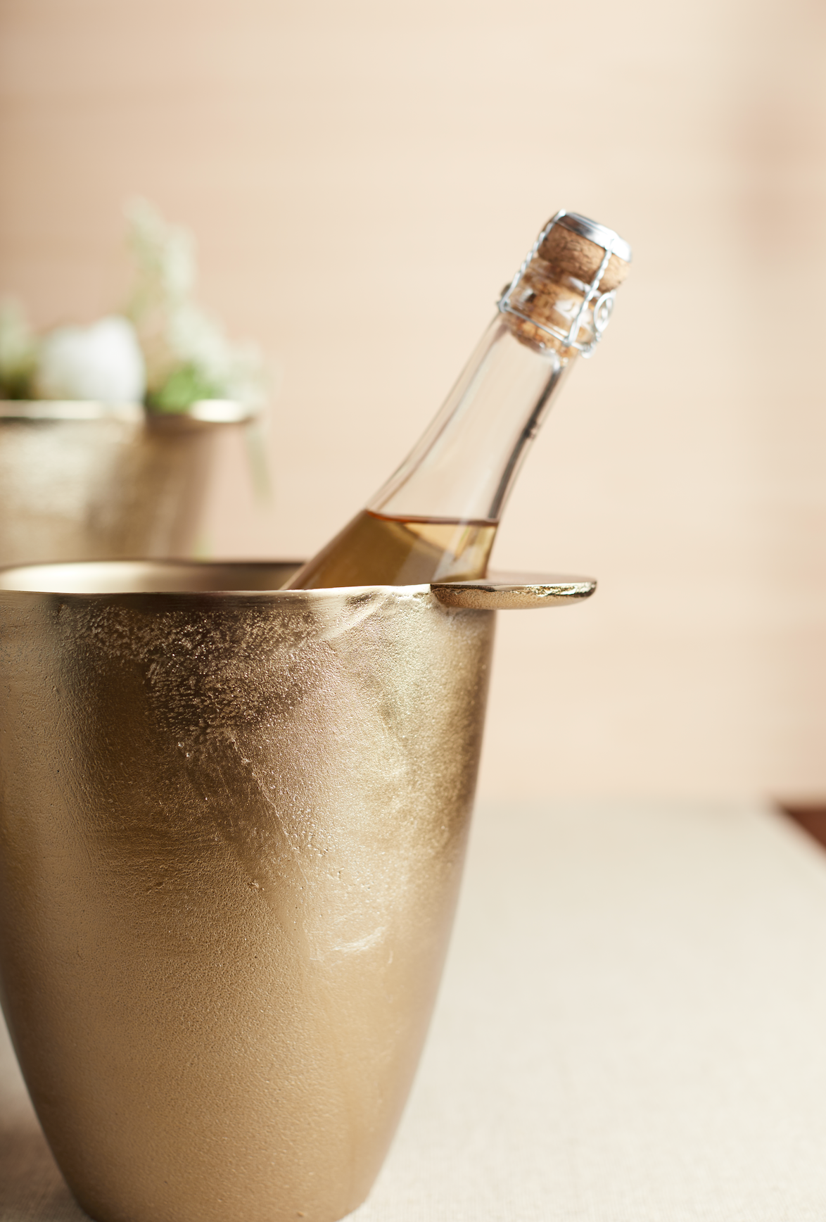 Stinson Antique Brass Wine Chiller
