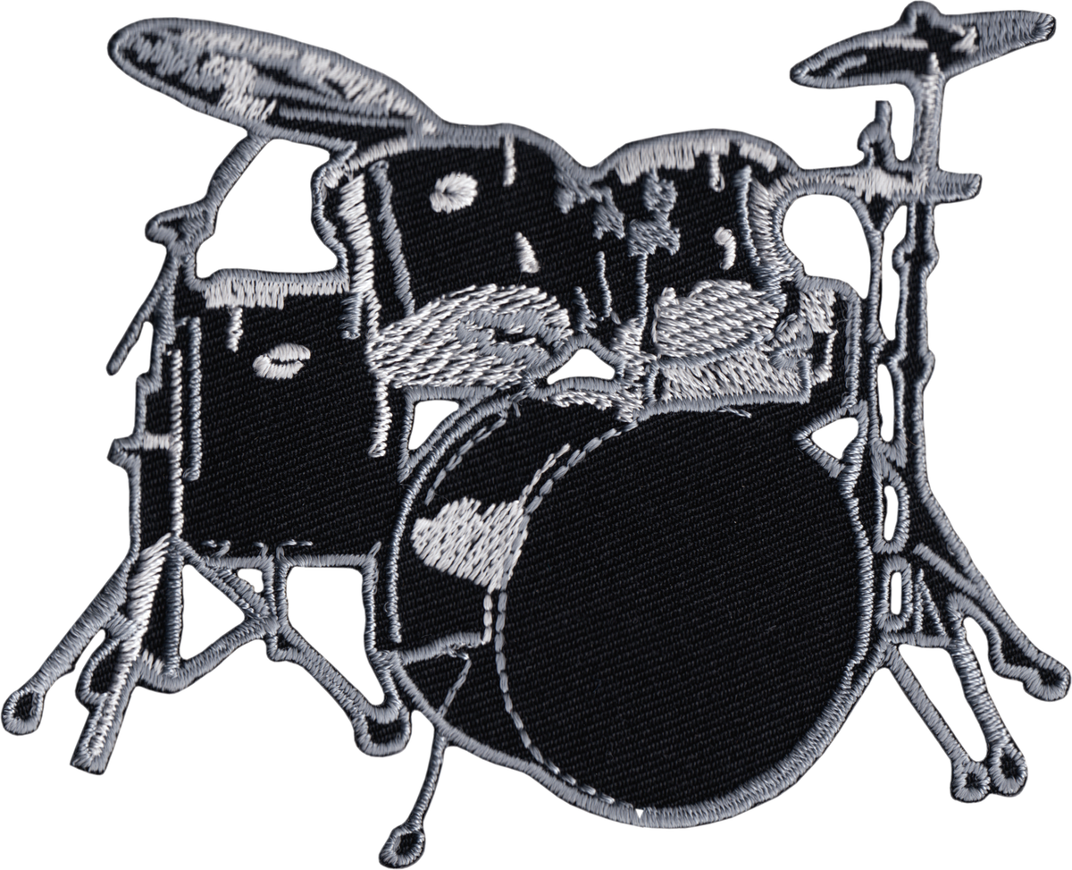 Patch - Drum Set - Musician Drummer Band Live Music