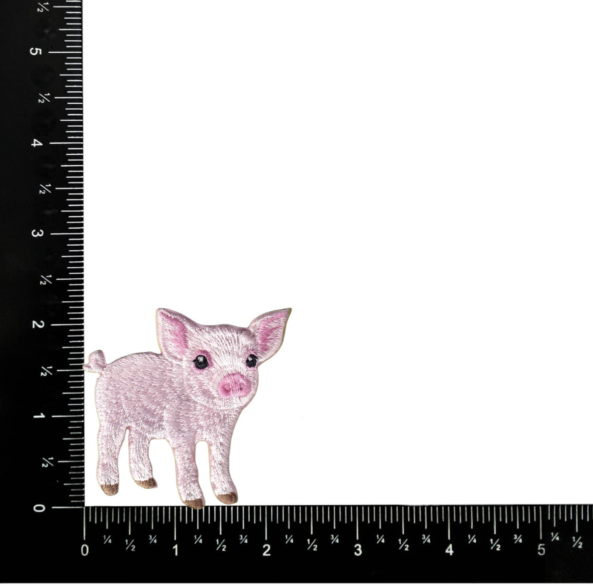 Baby Pig, Piglet, Farm Animals, Iron on Patch