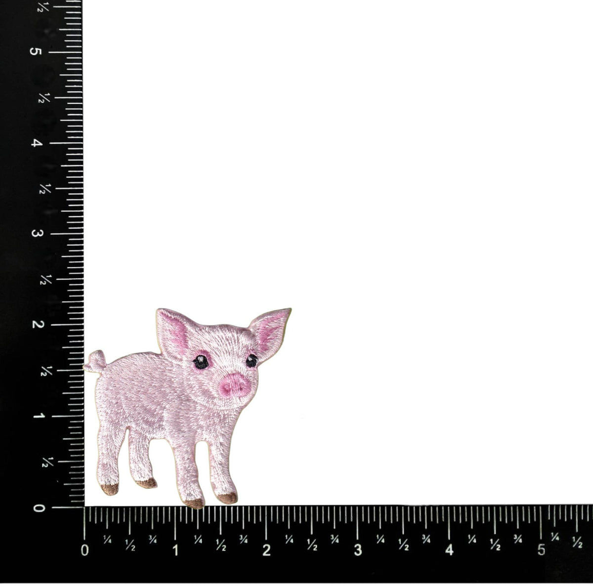 Baby Pig, Piglet, Farm Animals, Iron on Patch