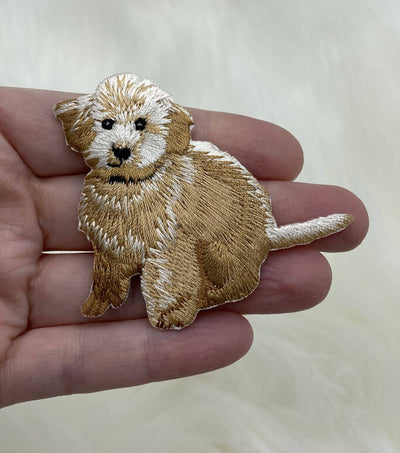 Golden Doodle, Dogs, Pets, Puppy, Iron on Patch
