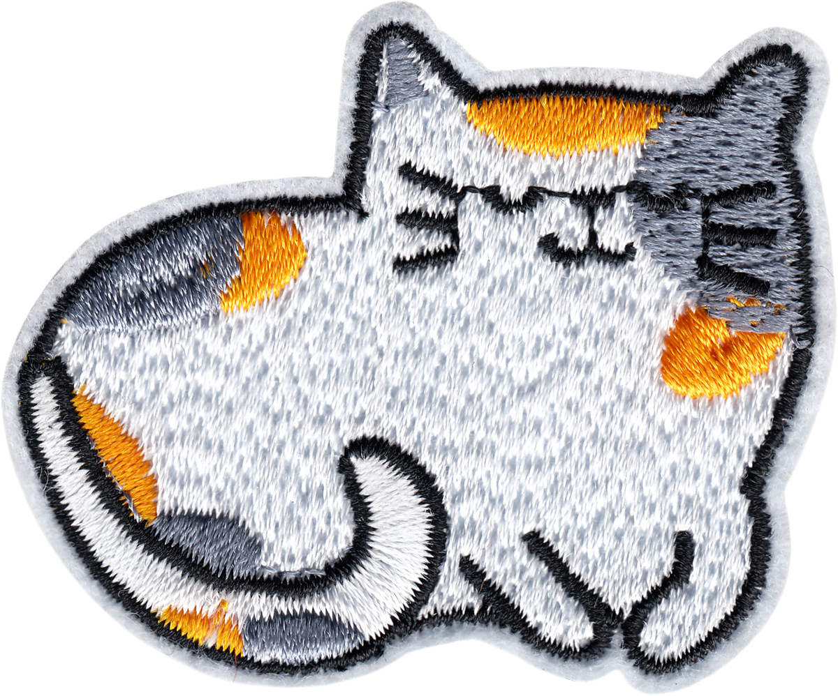Patch - Cat - Cute Chubby Calico