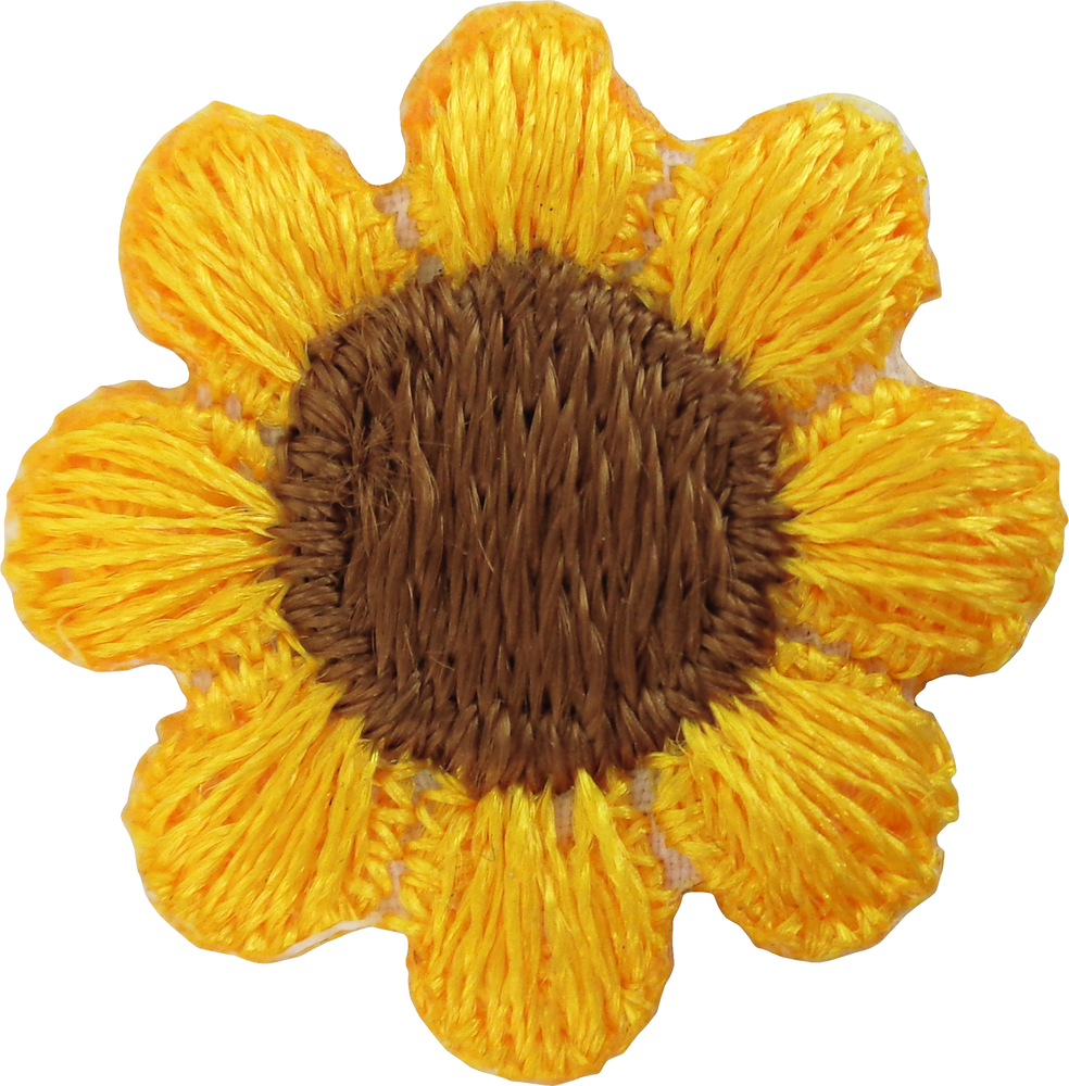 Patch - Daisy Flower - 1 Inch - 16 Color Options