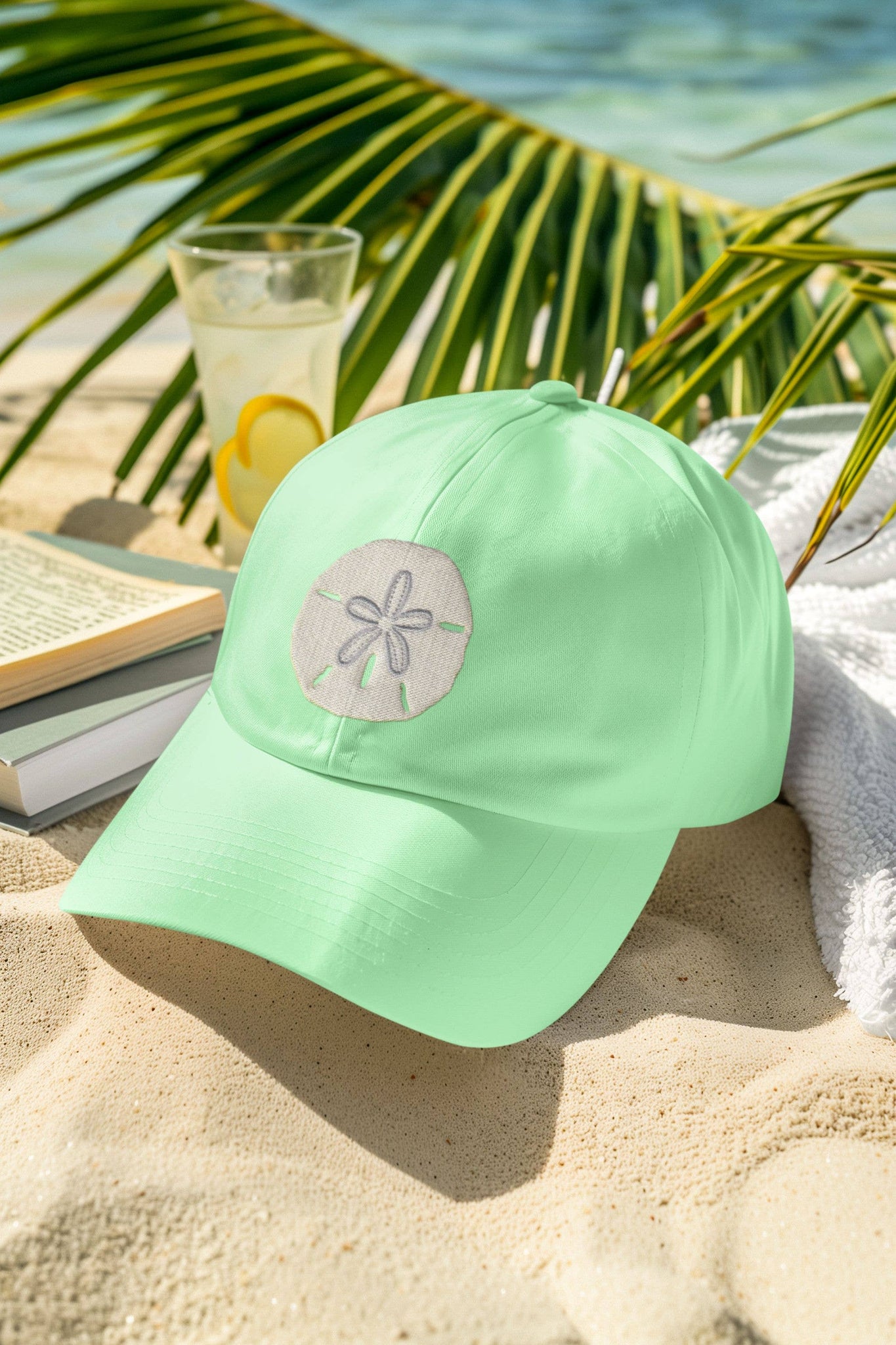 Sand Dollar. Coastal, Beach, Embroidered, Iron on Patch