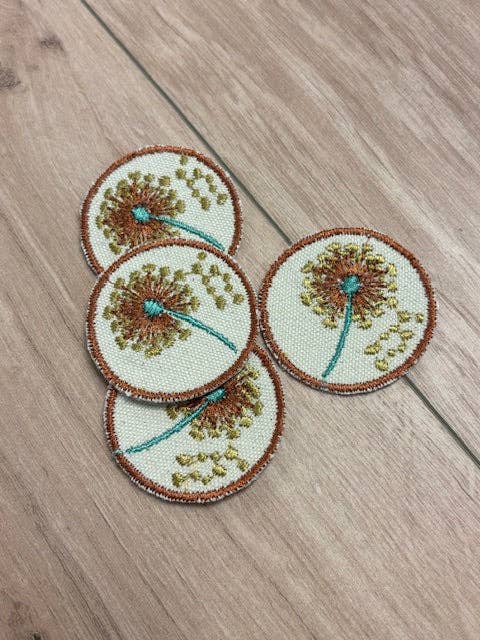 Dandelion Iron-On Patch