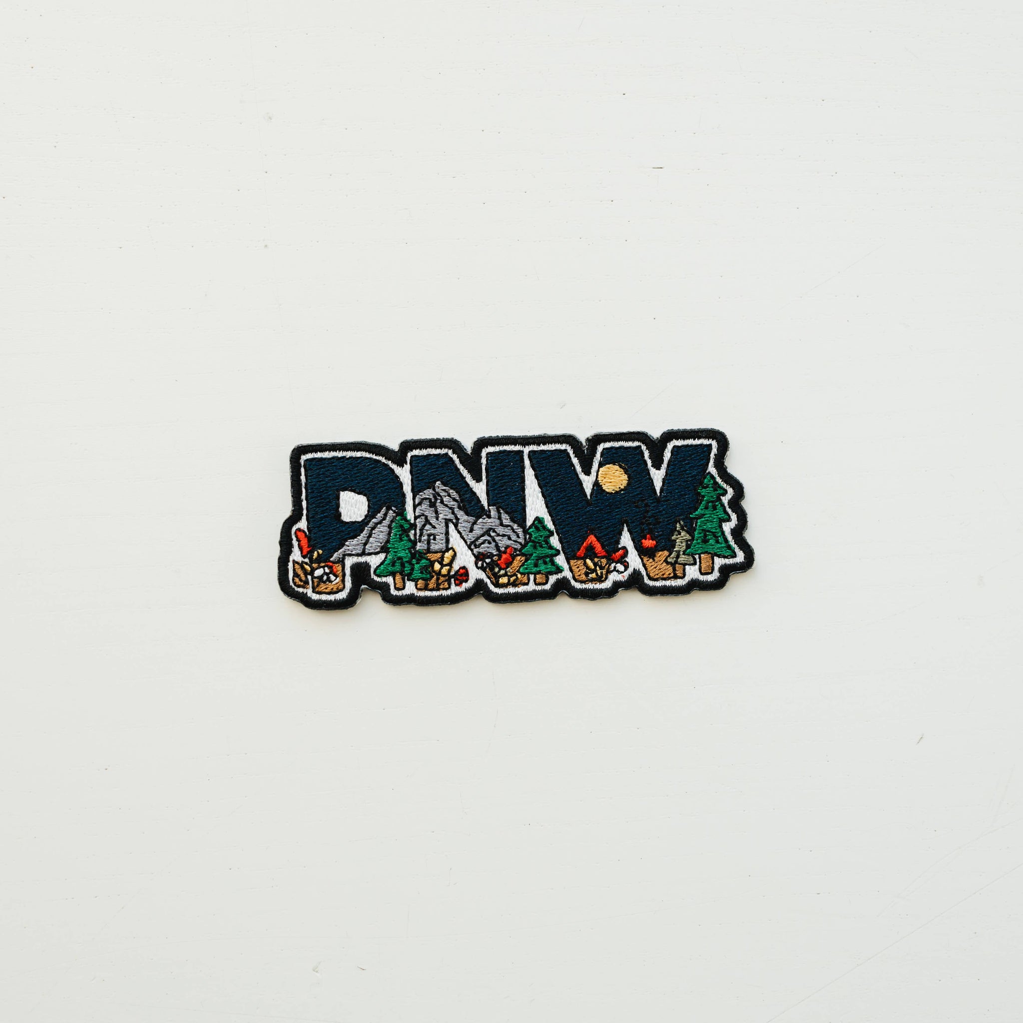PNW Embroidered Iron On Patch