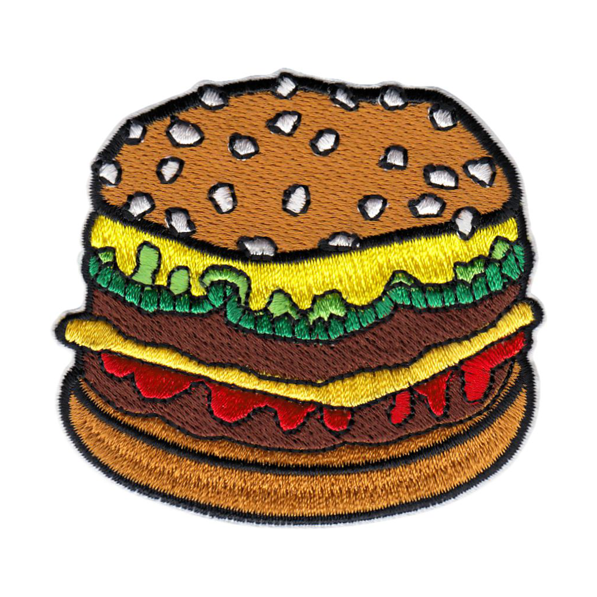 Patch - Cheeseburger - Foodie Food Burger Kitsch Novelty Fun