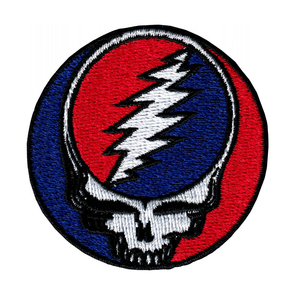 2" Patch - Grateful Dead - Steal Your Face - Rock Music Band