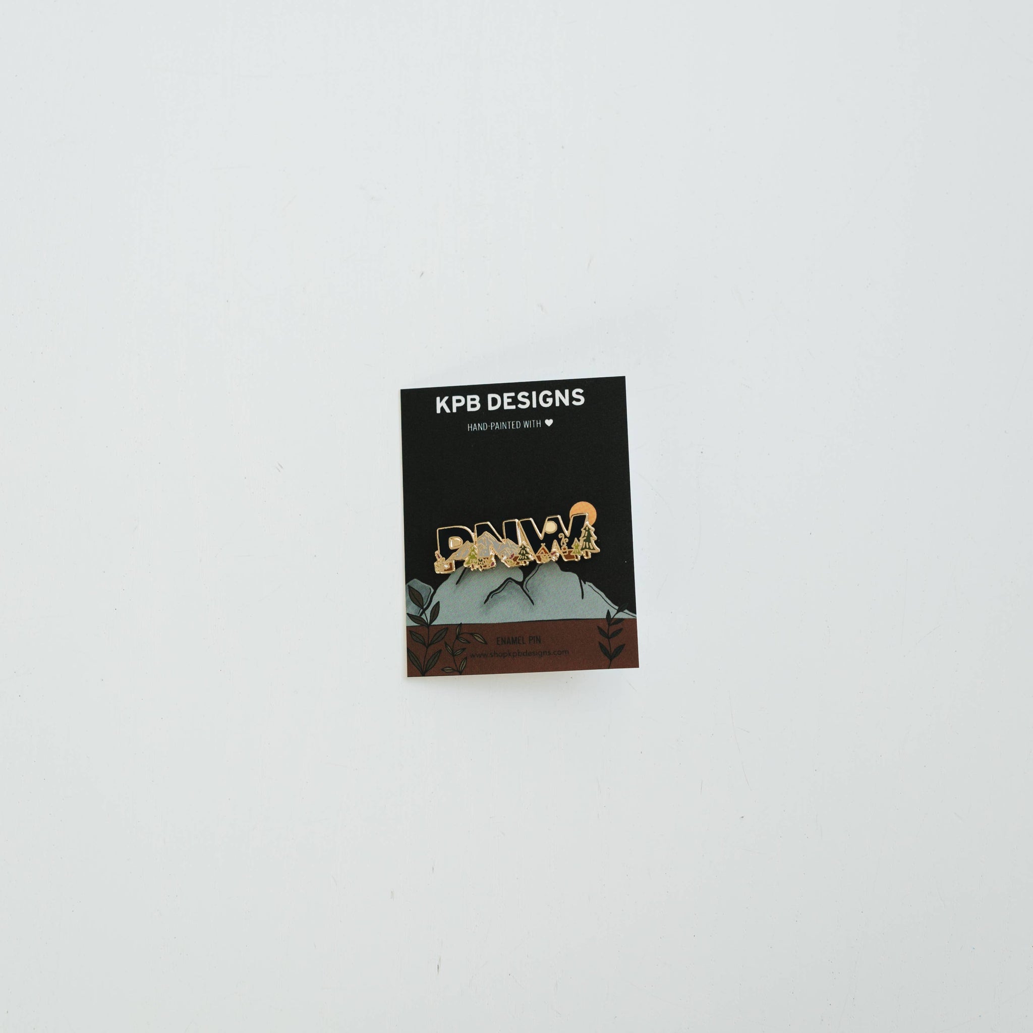 PNW Enamel Lapel Pin