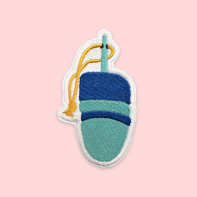 Buoy Iron-On Patch | Coastal Embroidered Patch