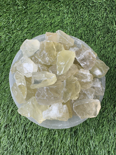 Citrine RAW, 0.75"-1.25" Size, RAW Citrine Chunks