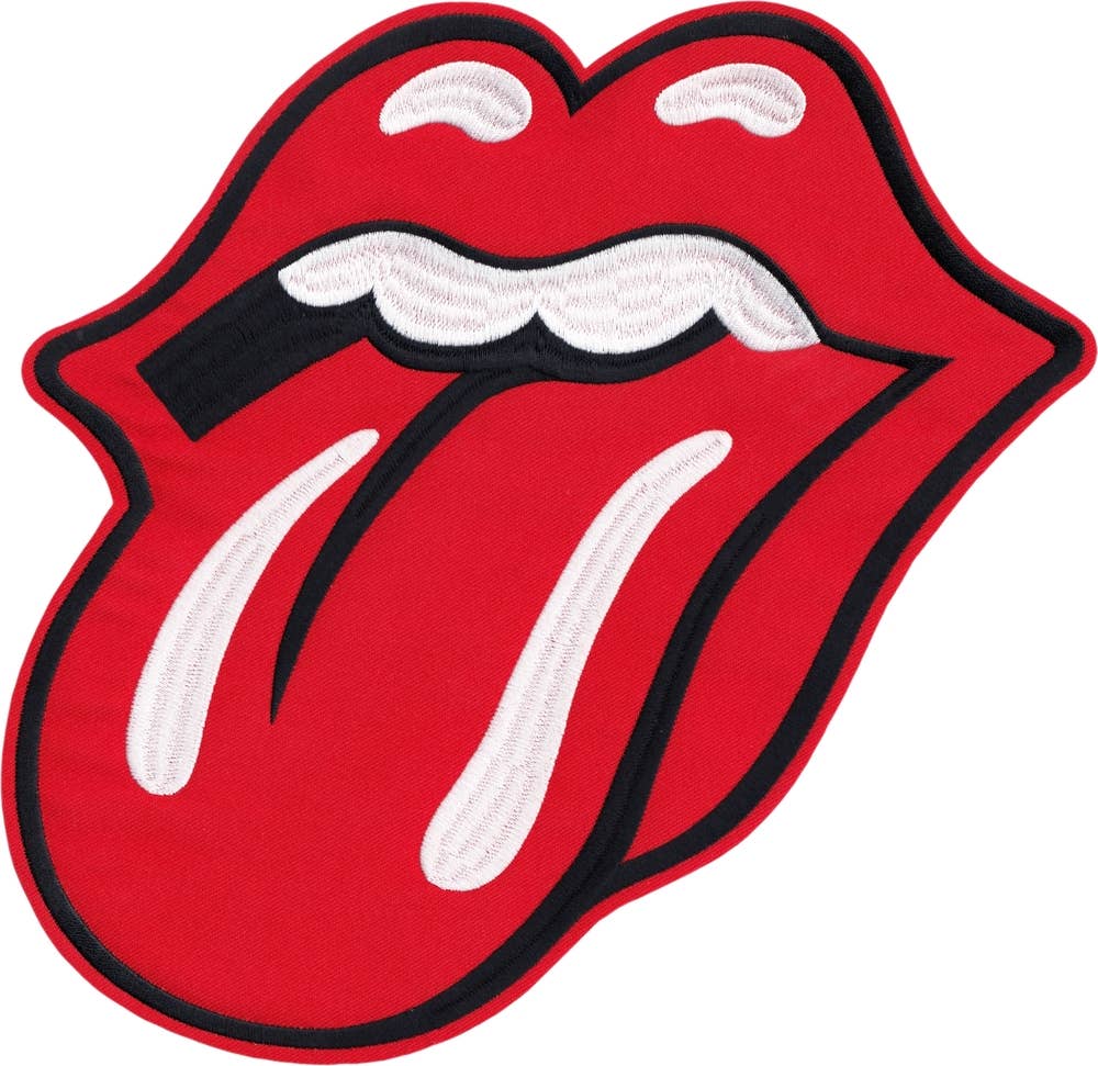Back Patch - Rolling Stones - Huge 10" Tongue Music Band