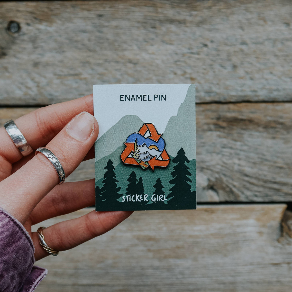 Leave it Better Enamel Lapel Pin