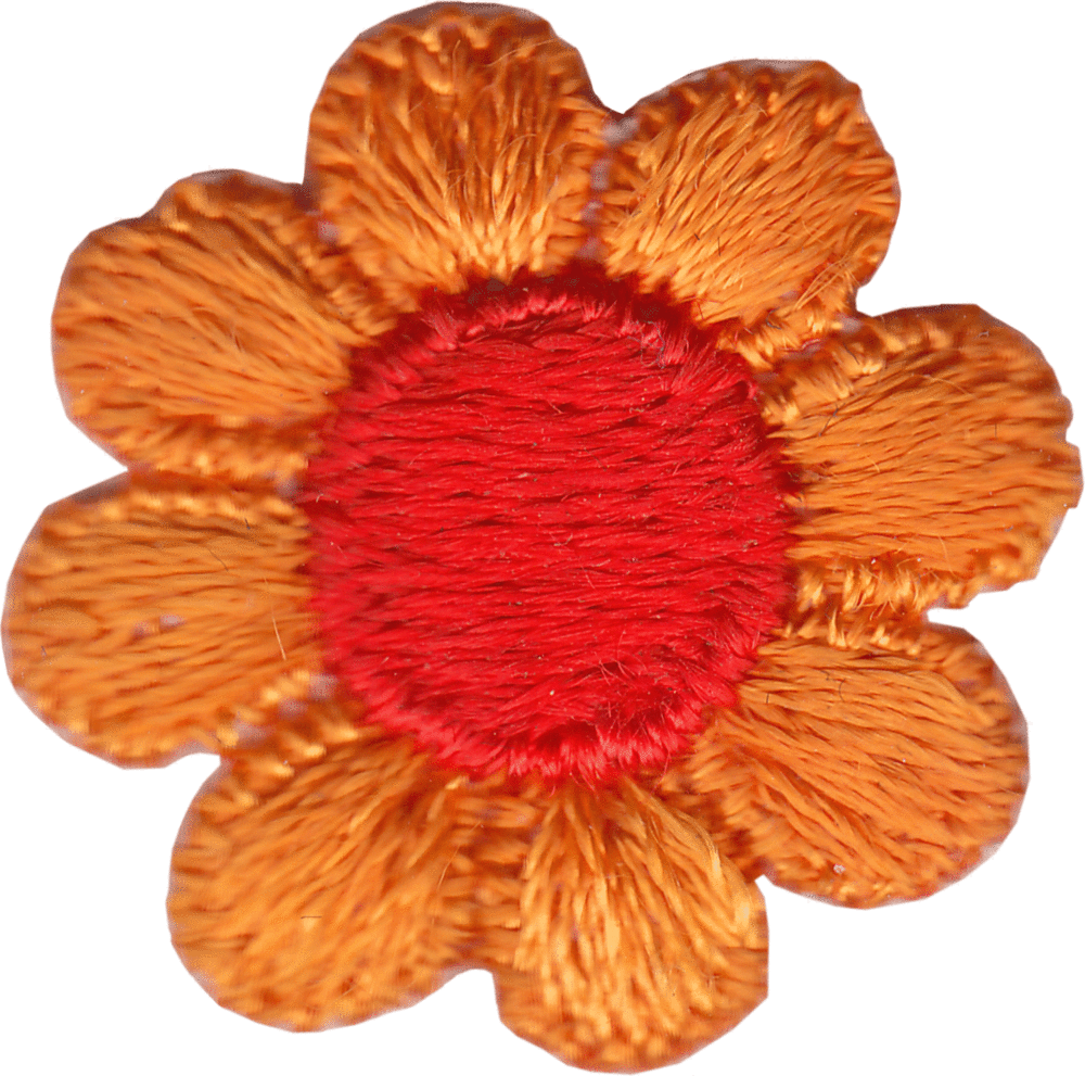 Patch - Daisy Flower - 1 Inch - 16 Color Options