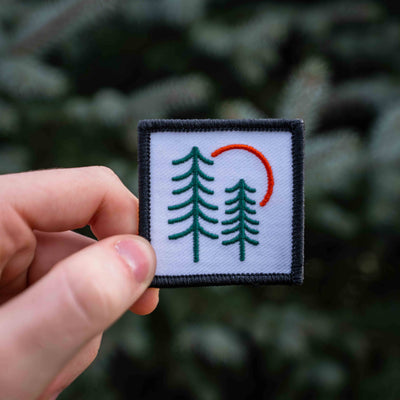 Daybreak Nature Outdoors Hiking Park Embroidered Patch