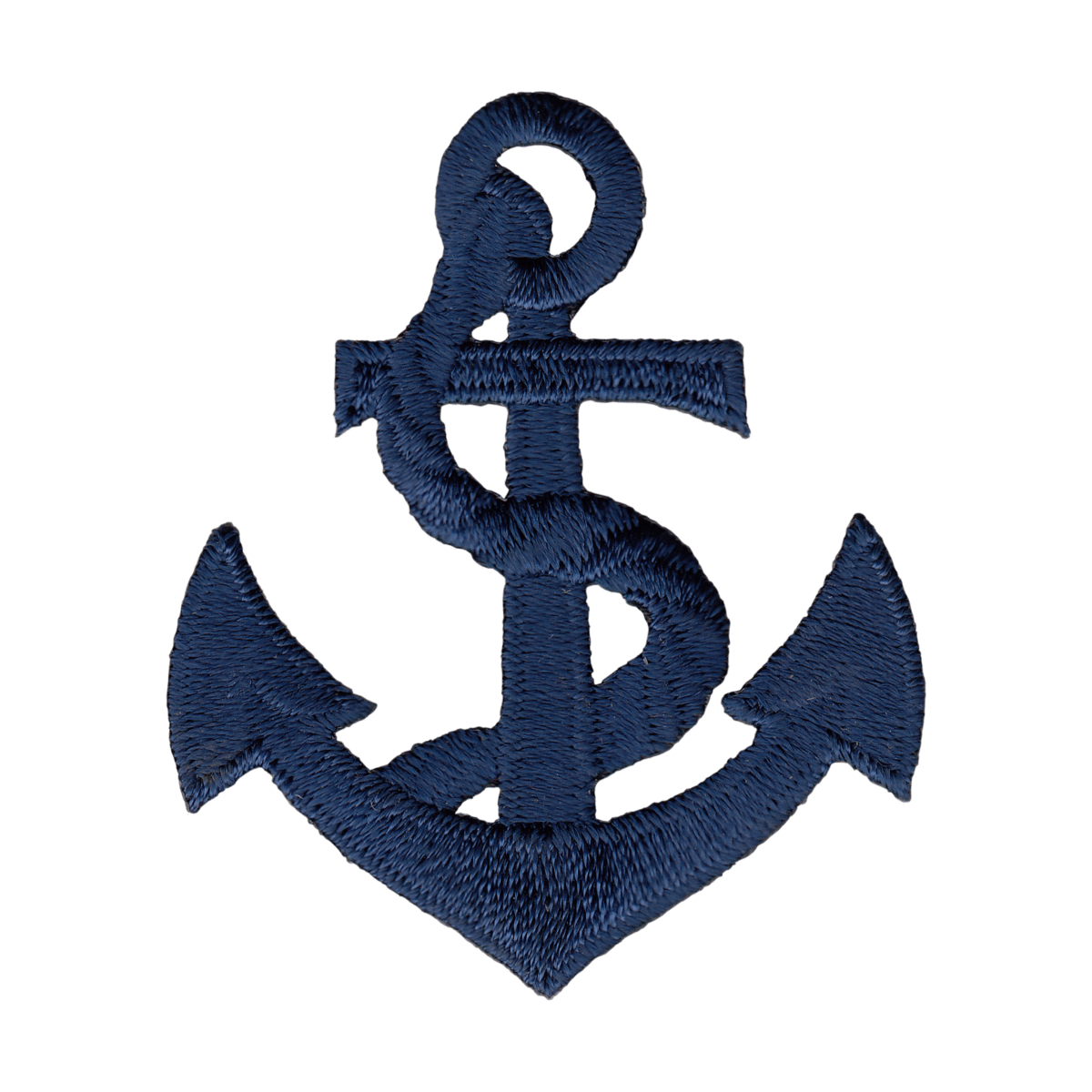 Patch - 2.25" Navy Blue Anchor - Nautical Sailor Beach Vibes