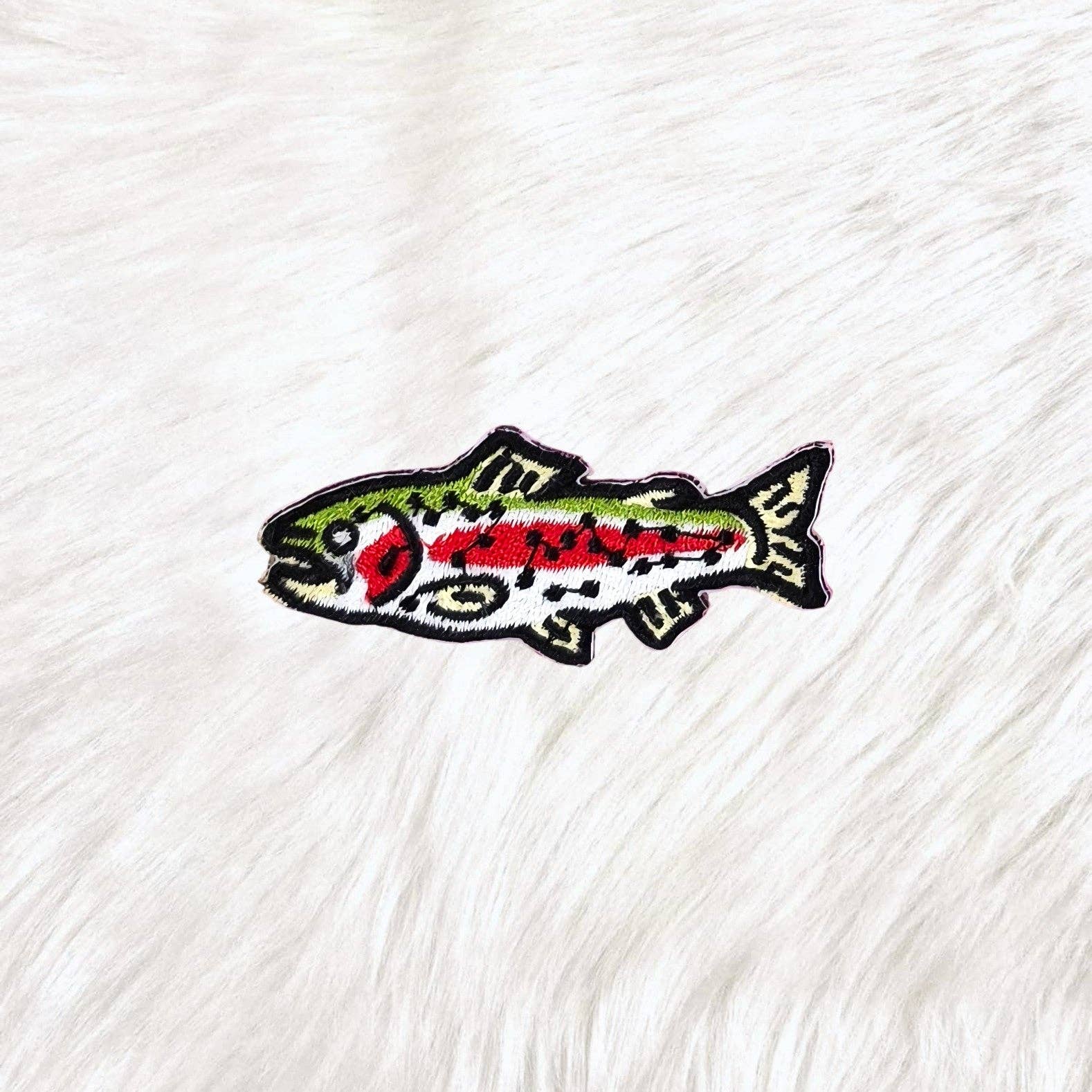 Fish Salt And Freshwater Embroidery Iron On Patch