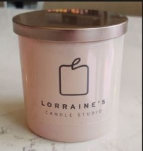 A Custom Fragrance Blended Candle - 12oz Aura Iridescent Vessel with l –  Lorraine's Candle Studio