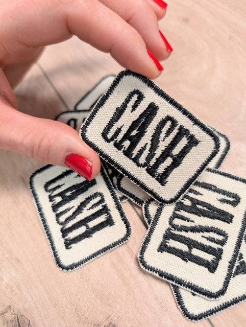 Cash Iron-On Patch