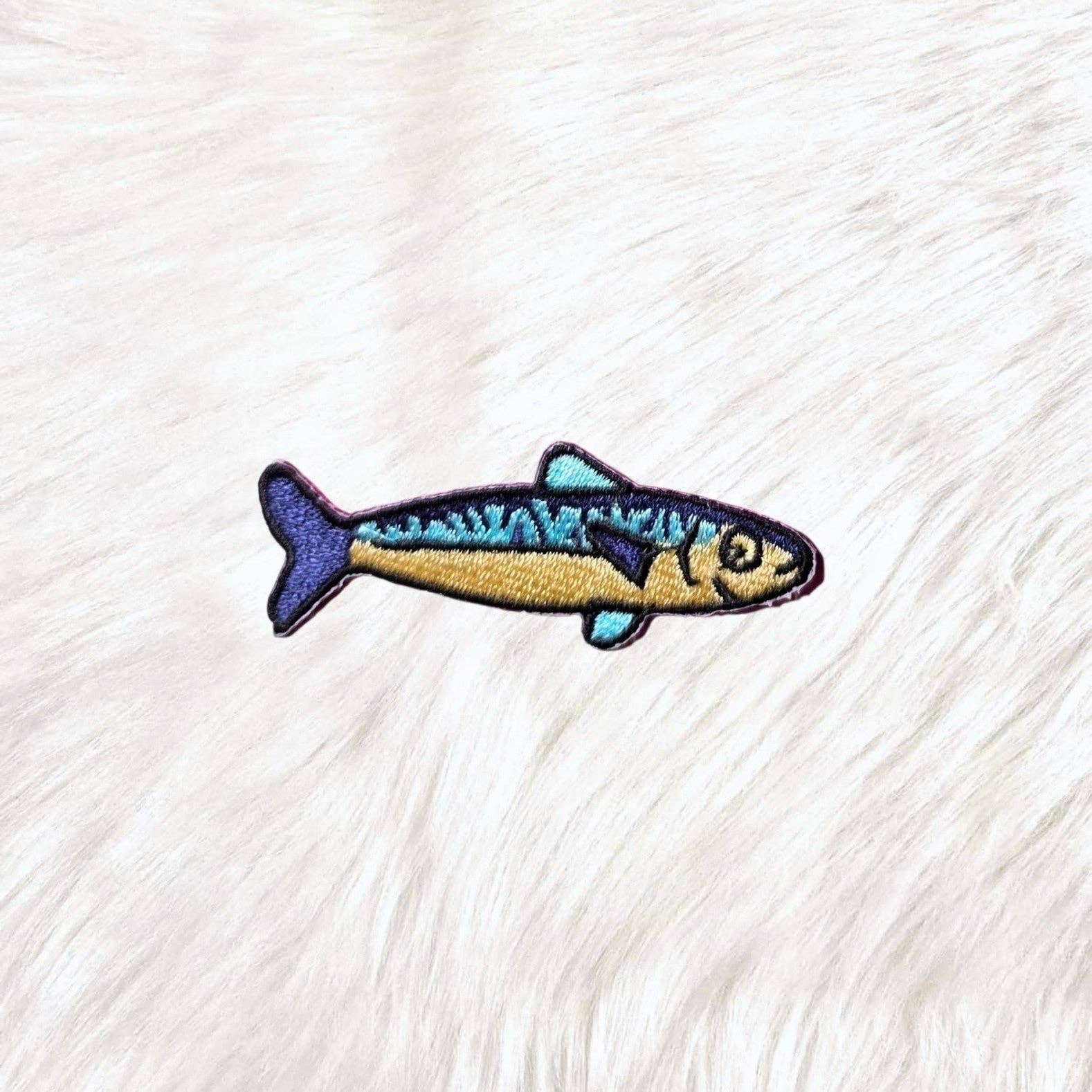 Fish Salt And Freshwater Embroidery Iron On Patch
