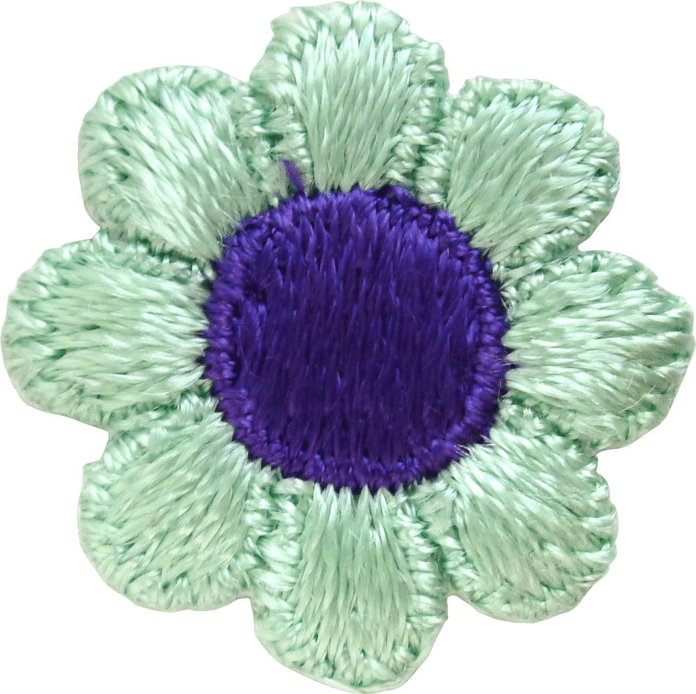Patch - Daisy Flower - 1 Inch - 16 Color Options