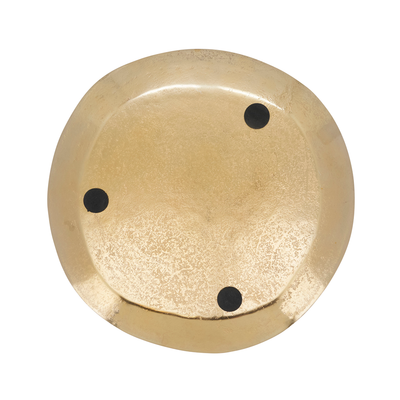 Aluminum Organic Gold 13" Round Charger Plate