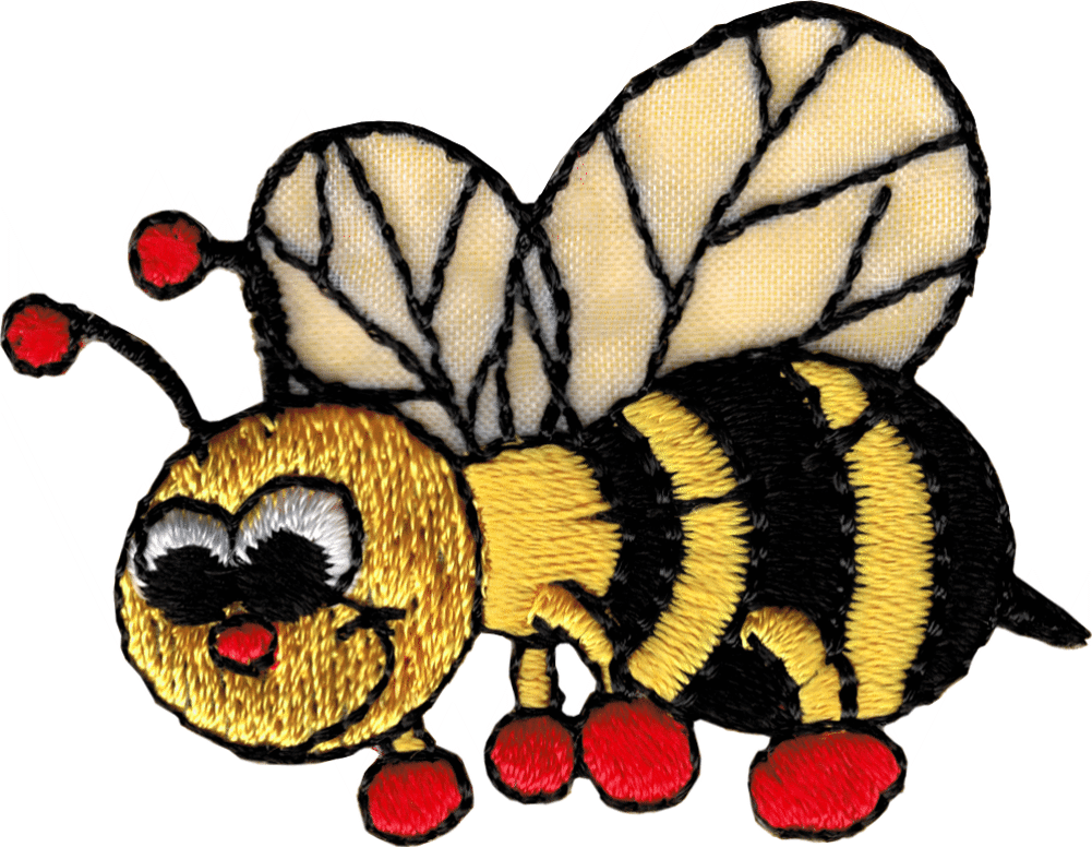 Patch - Bumble Bee - Cute And Smiling