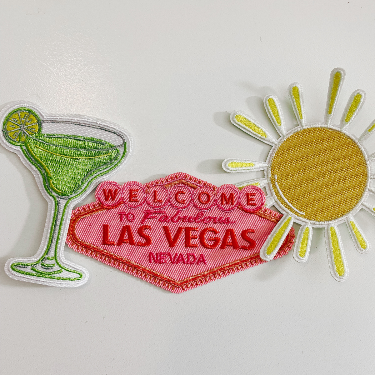 2.5"  Margarita - Embroidered Hat Patch (new Version)