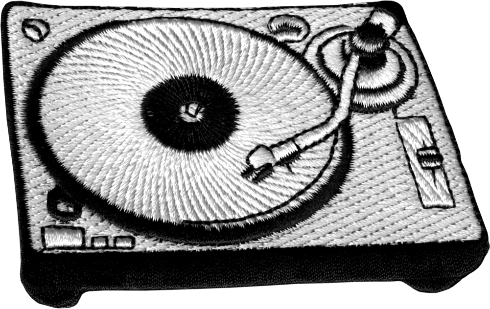 Patch - Turntable Vinyl Record Player - Music DJ Band