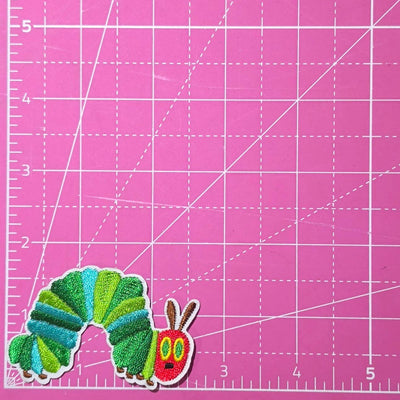 Caterpillar Embroidery Iron On Patch